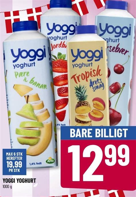 Yoggi Yoghurt Tilbud Hos L Vbjerg