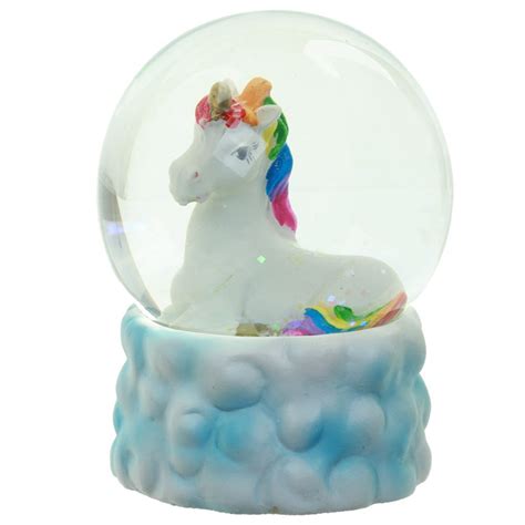 Glitzerkugel Einhorn Schneekugel Tier Tiere Kaufland De