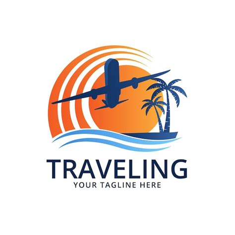 Premium Vector Detailed Travel Logo