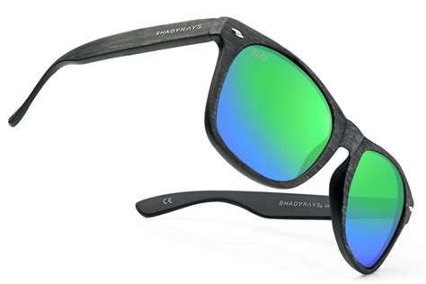 Classic Timber Black Emerald Polarized Shady Rays® Polarized