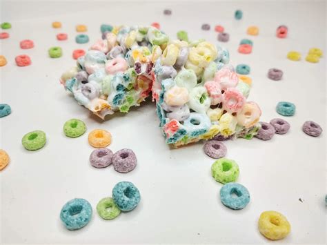 Fruit Loops Cereal Bars | How To Make Rice Crispy Treats