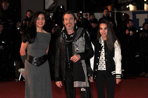 Photo Florent Pagny Sa Femme Azucena Pagny Et Leur Fille Ael Eme