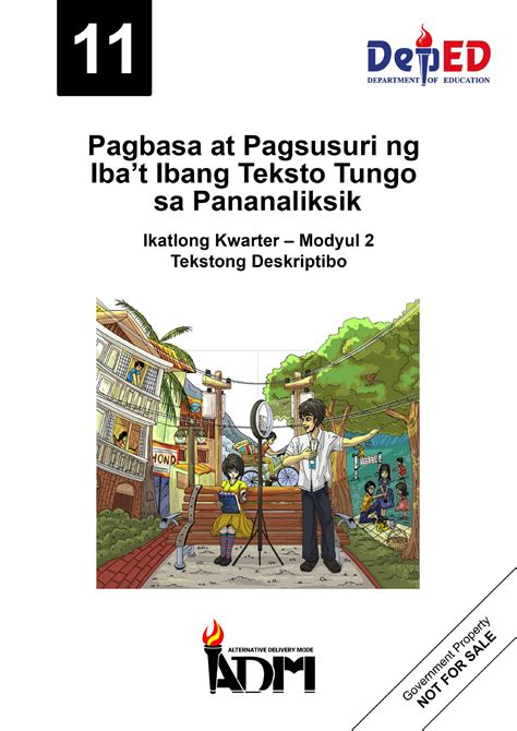 Pagbasa At Pagsusuri Grade Module