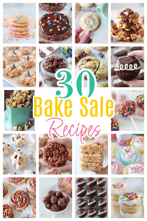 30 Of The Best Bake Sale Recipes That Stand Out From The Crowd Cookies