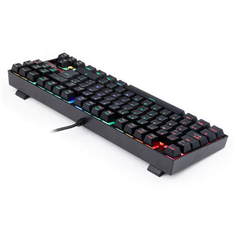 Teclado Gaming Redragon Kumara Mecha Rgb Negro Papeler A Lumen