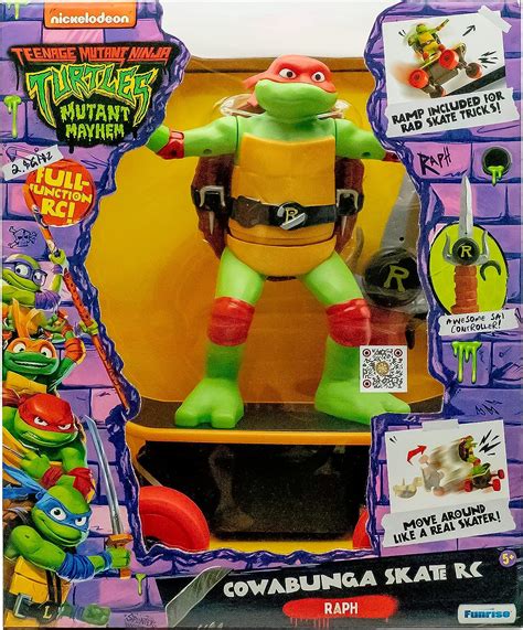 Amazon.com: Teenage Mutant Ninja Turtles Raphael Cowabunga Skate RC ...