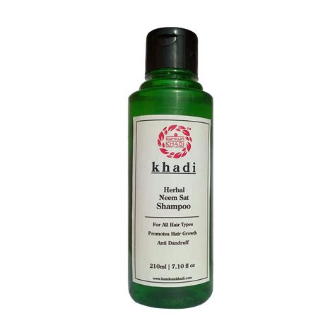 Buy Kumkum Khadi Herbal Neem Sat Shampoo 210ml Online At Low Prices