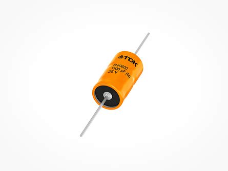 Extended Range Of Axial Hybrid Polymer Aluminum Electrolytic Capacitors