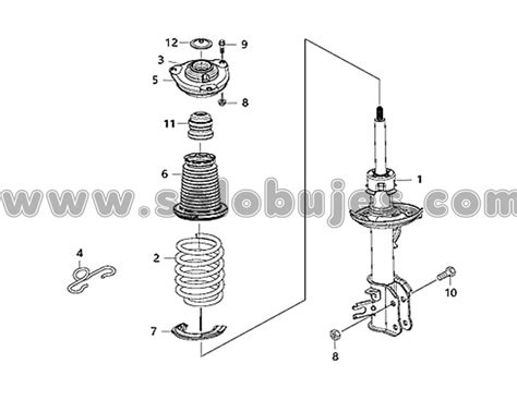 Soporte Amortiguador Compass Solobujes