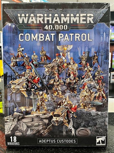 Adeptus Custodes Combat Patrol K Warhammer Sealed