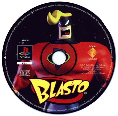 Blasto (1998) PlayStation box cover art - MobyGames