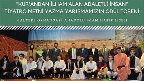 Orhangazi Anadolu İmam Hatip Lisesi Kur an dan İlham Alan Merhametli ve