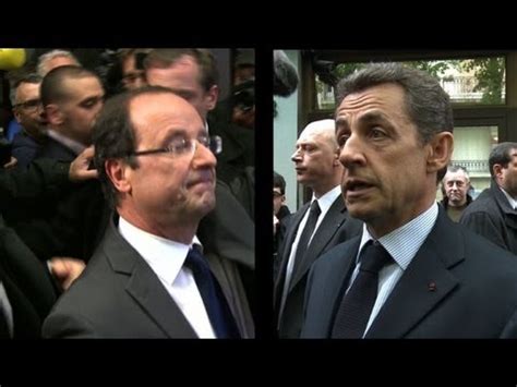 Devancé Sarkozy durcit le ton contre Hollande YouTube