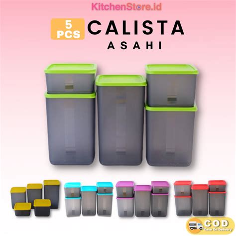 Jual TOPLES KOTAK SET PLASTIK PREMIUM CALISTA BOX KOTAK PENYIMPANAN