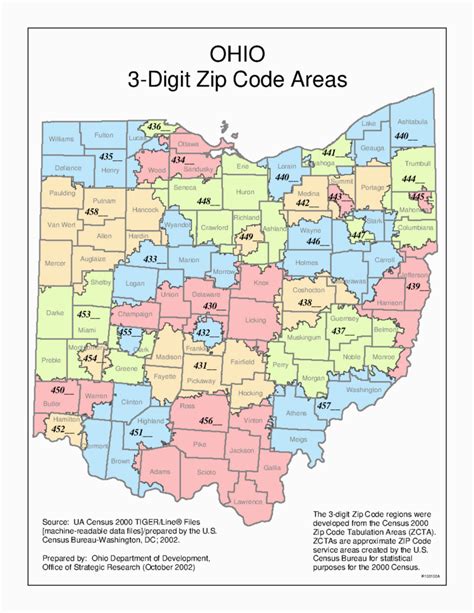 Columbus Ohio Area Zip Code Map | Maps Of Ohio