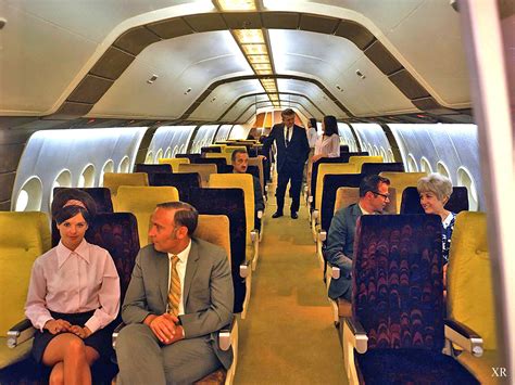 Boeing SST interior mock-up (1967) | Boeing, Airplane interior, Boeing aircraft