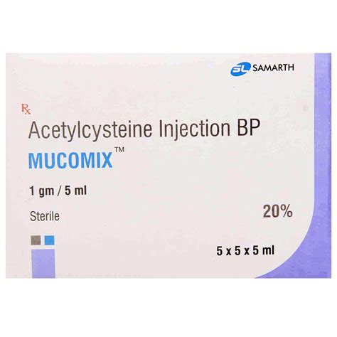 Mucomix Injection Ml Uses Side Effects Price Apollo Pharmacy