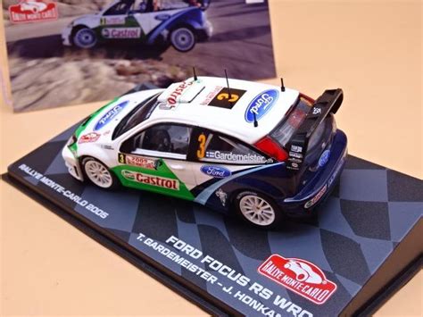 ALTAYA FORD FOCUS RS WRC RALLY MONTE CARLO 2005 GARDEMEISTER 1 43