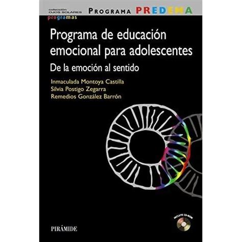 PROGRAMA PREDEMA PROGRAMA De Educaci N Emocional Para Paperback NEW