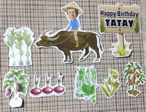 Customized Farmer Theme Cake Toppers Lazada PH