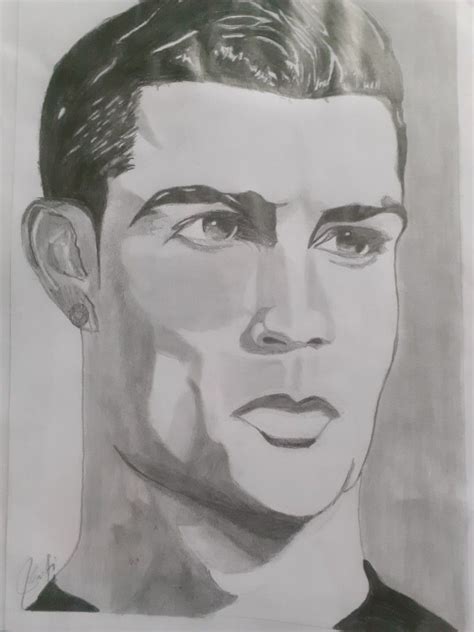 Cr7 Sketch Drawing | Sketch Drawing Idea