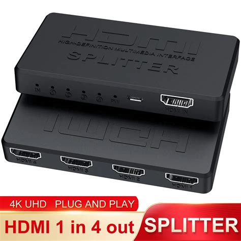 Divisor Hdmi K K In Out X Hdmi Switch Adaptador Compatible Con