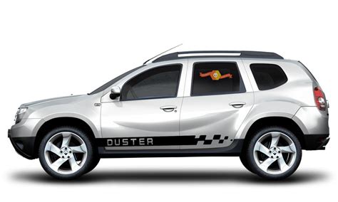 Duster Renault And Dacia 2x Side Stripes Body Decal Vinyl Graphics