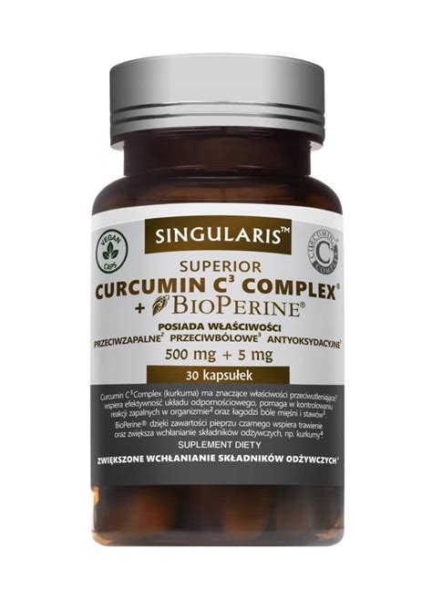 Curcumin C Complex Bioperine Kurkuma Kap Allegro Pl