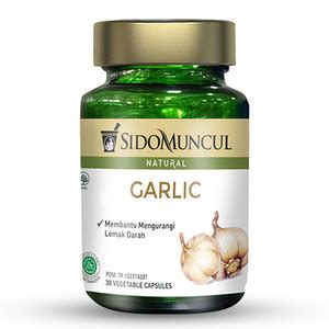 Jual Sidomuncul Garlic Kapsul S Sidomuncul Garlic Ekstrak Bawang