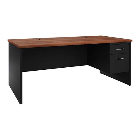 Hirsh Modular W X D Right Hand Single Pedestal Credenza Desk