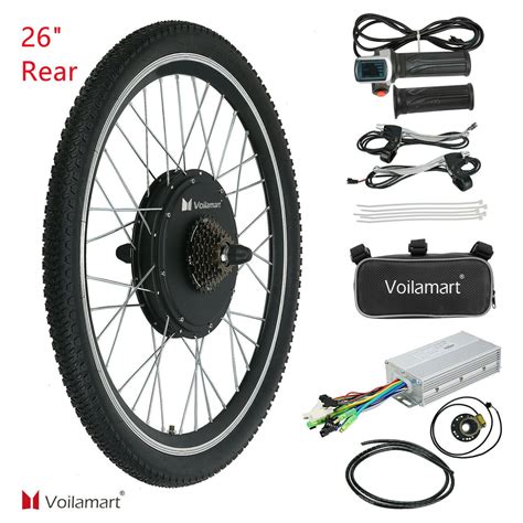 Voilamart 48V 1000W E Bike Conversion Kit Ebike Conversion Kit Mens