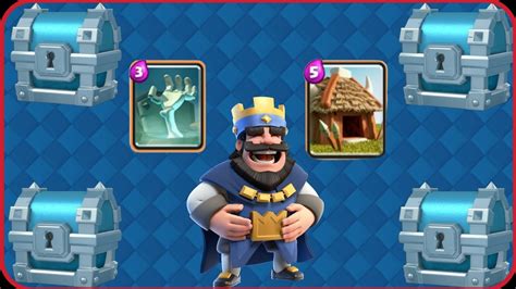 2 Cartas Y 4 Cofres CLASH ROYALE YouTube