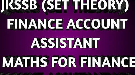 Jkssbexams Jkssb Finance Account Assistant Maths For Account