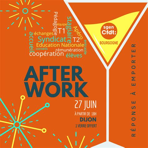 After Work Format Carr Sgen Cfdt Bourgogne