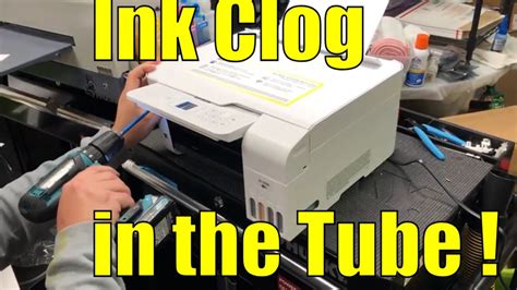 Epson Ecotank Clogging Troubleshoot Part 1 Not All Clogs Are Printhead Problems Youtube