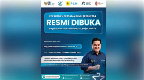 Rekrutmen Bersama Bumn Resmi Dibuka Ini Link Daftarnya