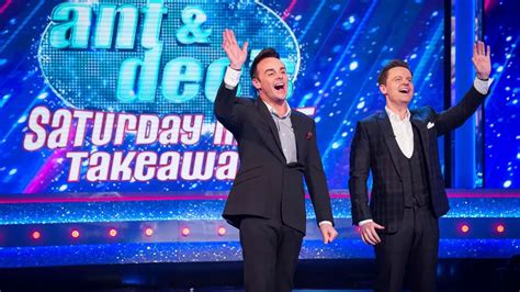 Ant And Dec Warn Last Saturday Night Takeaway Will Be A Tear Jerker As