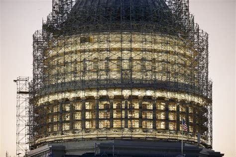 Refurbished U.S. Capitol Dome Unveiled in Washington