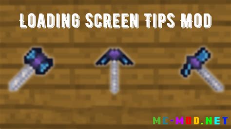 Loading Screen Tips Mod 1192 1182 Mc Modnet