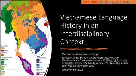 (PDF) Vietnamese Language History in an Interdisciplinary Context ...