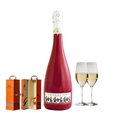 Rượu Champagnes FRAGOLINO 7.5% - Rượu Ngoại Nhập Khẩu Chính Hãng