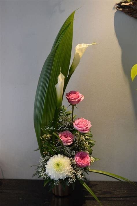 Ikebana Fresh Flowers Arrangements Floraux Fleurs D Glise Deco Floral