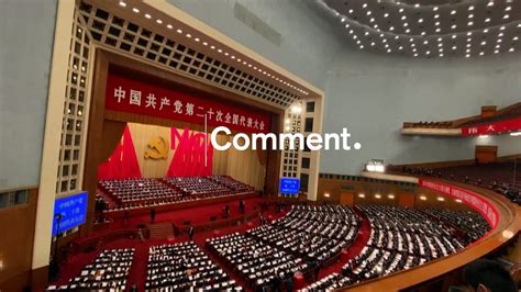 Cina L Ex Presidente Hu Jintao Portato Via Dal Congresso Del PCC