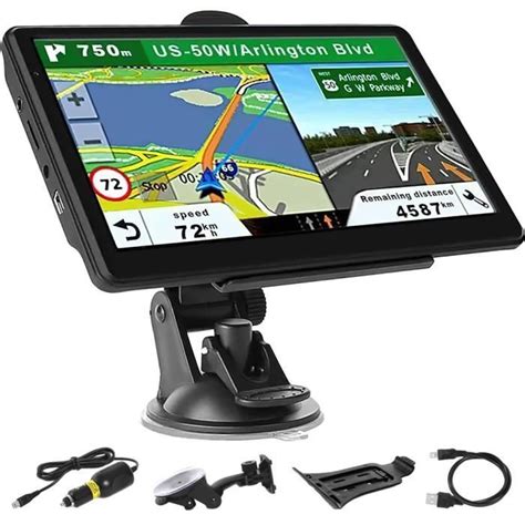 GPS voiture PRUMYA pour Camion 7 Pouces 256M 8G écran tactile Europe