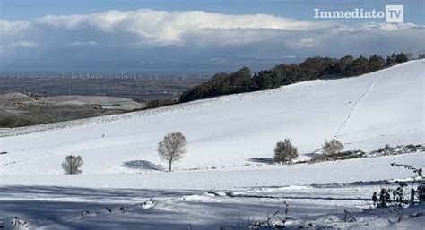 Neve Sui Monti Dauni Tutto Esaurito Nei Locali