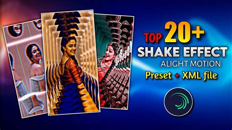 Top 20 Shake Effects Preset Alight Motion Alight Motion Shake Effect