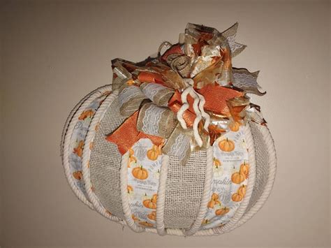 Fall Pumpkin Wreath - Etsy