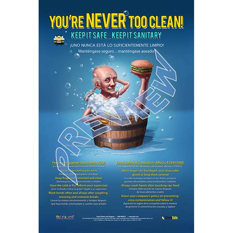 Food Safety and Hygiene Poster – CrewSafe