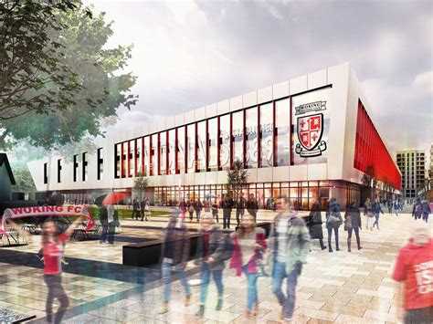 Woking FC stadium plans go on show