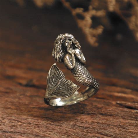 Mermaid Ring Etsy